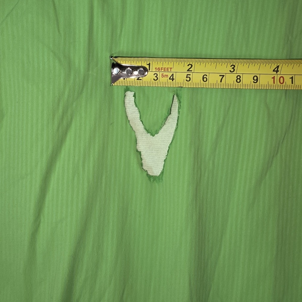 2013 Lululemon Street To Studio Full Zip Jacket  Lime Green Size 8 SEE PHOTO - Picture 9 of 9